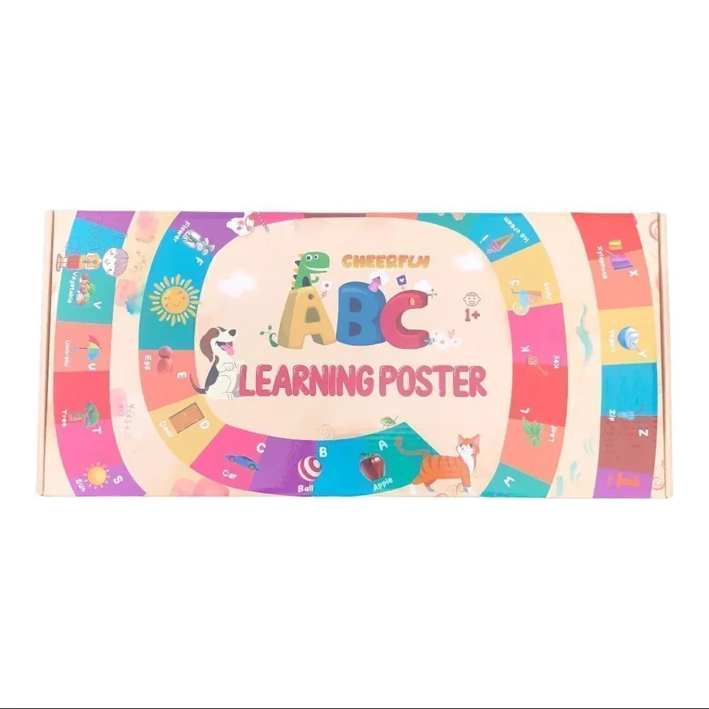 Poster game Alphabet learning toy for toddlers